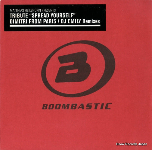 HEILBRONN, MATTHIAS spread yourself BOOM07