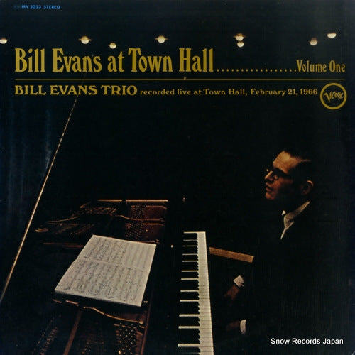 EVANS, BILL bill evans at town hall volume one MV2053