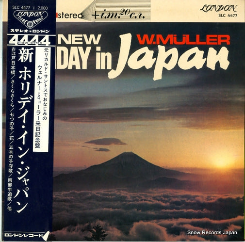 MULLER, WERNER the new holiday in japan SLC4477