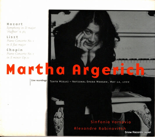 ARGERICH, MARTHA live recordings ACD100-2