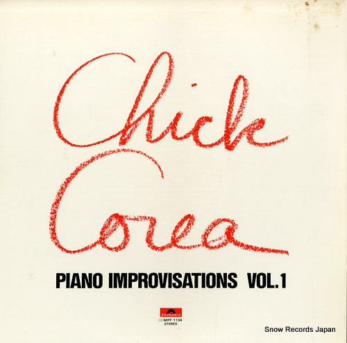 COREA, CHICK piano improvisations vol.1 MPF1134