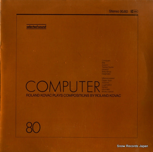 KOVAC, ROLAND computer 9080