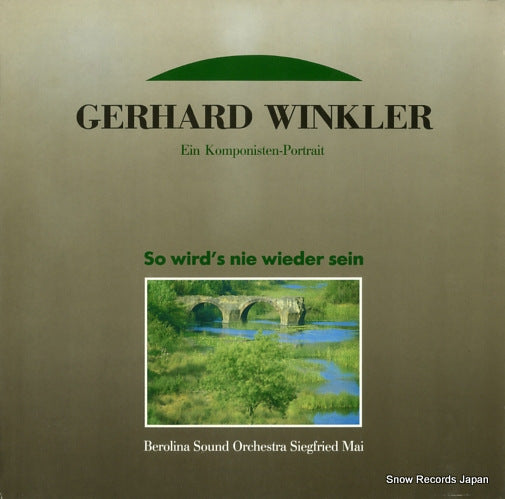 WINKLER, GERHARD so wird's nie wieder sein 57235352