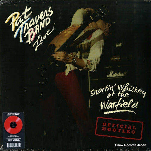TRAVERS, PAT live! snortin' whiskey at the warfield CLO5273