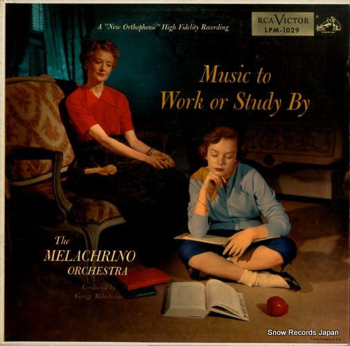 MELACHRINO ORCHESTRA, THE music to work or study by LPM-1029