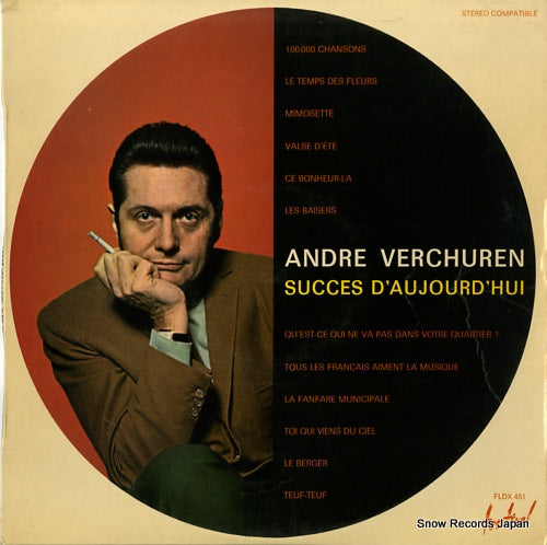 VERCHUREN, ANDRE succes d'aujourd'hui FLDX451