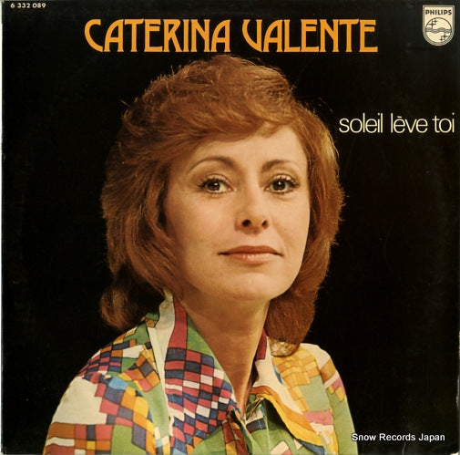 VALENTE, CATERINA soleil leve toi 6332089