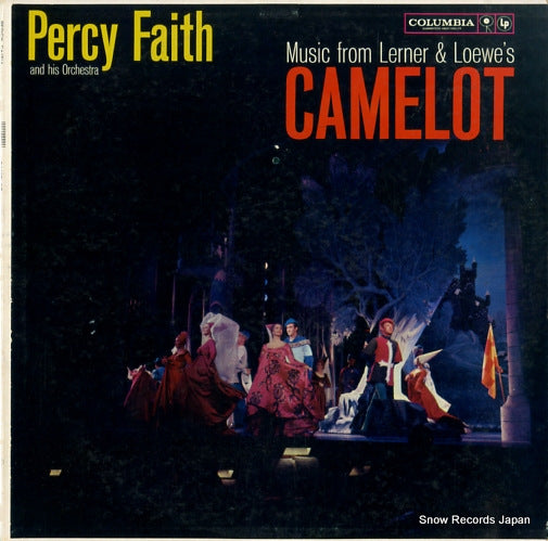 FAITH, PERCY music from lerner & loewe's camelot CL1570