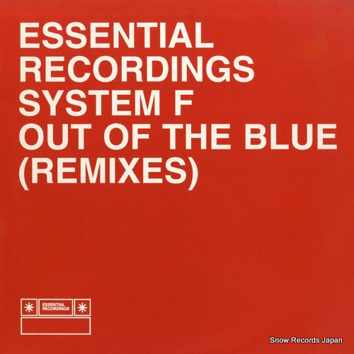 SYSTEM F out of the blue (remixes) ESPDJ002