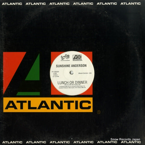 ANDERSON, SUNSHINE lunch or dinner PR300584