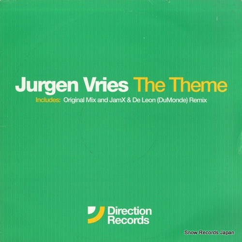VRIES, JURGEN the theme 6730956
