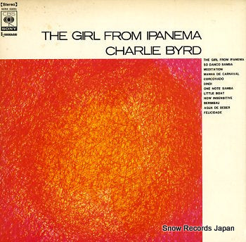 BYRD, CHARLIE girl from ipanema, the SONX60091