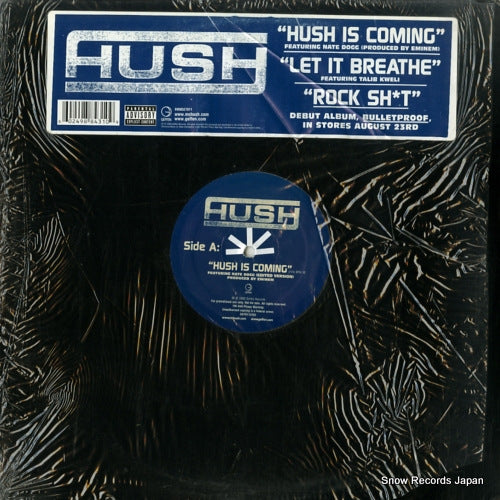 HUSH hush is coming / let it breathe / rock shit GEFR114761 / B000527911