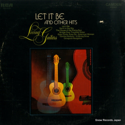 LIVING GUITARS let it be and other hits CAS-2425