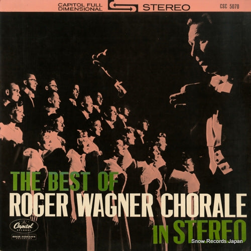 WAGNER, ROGER the best of roger wagner chorale in stereo CSC5070