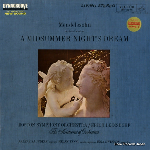 LEINSDORF, ERICH mendelssohn; a midsummer night's dream SHP-2275