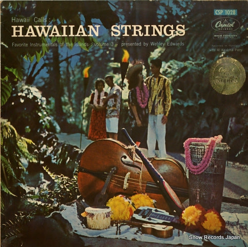 EDWARDS, WEBLEY, AND THE HAWAII CALLS hawaiian strings CSP1028