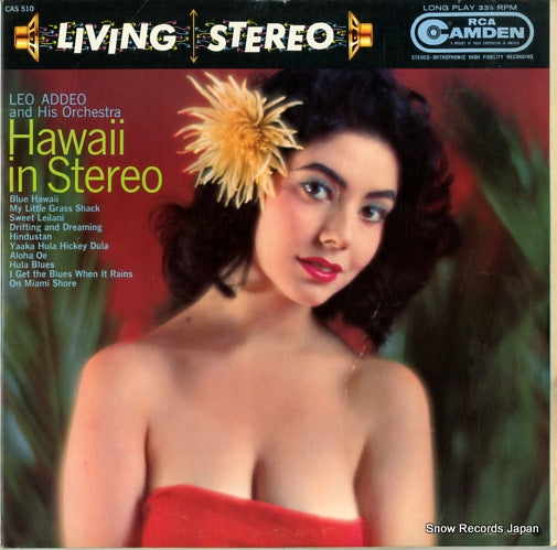 ADDEO, LEO hawaii in stereo CAS-510