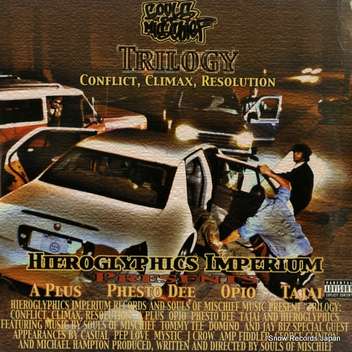 SOULS OF MISCHIEF trilogy: conflict, climax, resolution 230104-1