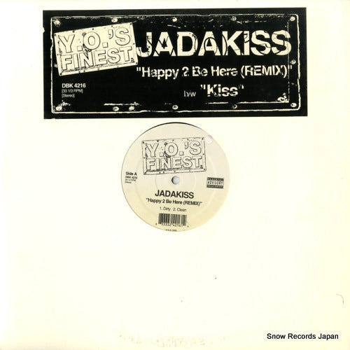 JADAKISS happy 2 be here (remix) / kiss DBK4216