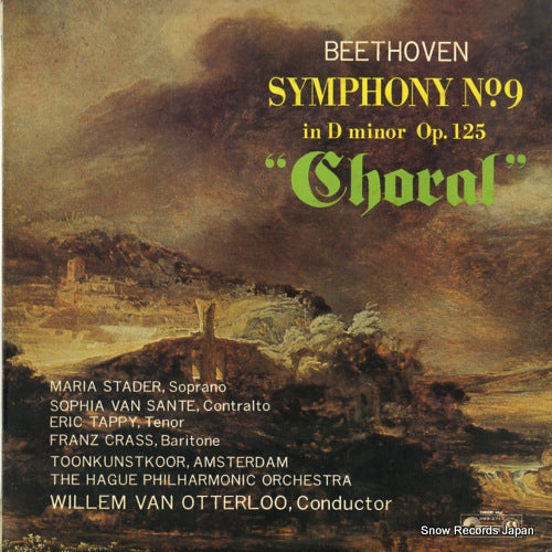 VAN OTTERLOO, WILLEM beethoven; symphony no.9 "choral" SMS-2717