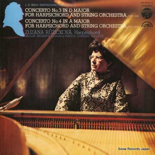 RUZICKOVA, ZUZANA bach; harpsichord concertos 2 OS-2550-S