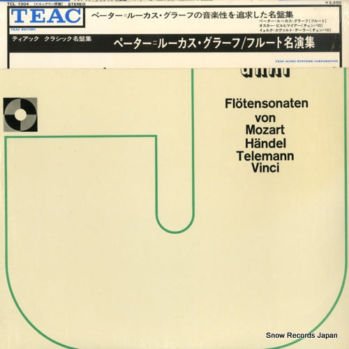 GRAF, PETER-LUKAS flotensonaten von mozart, handel, teleman, vinci TCL1004