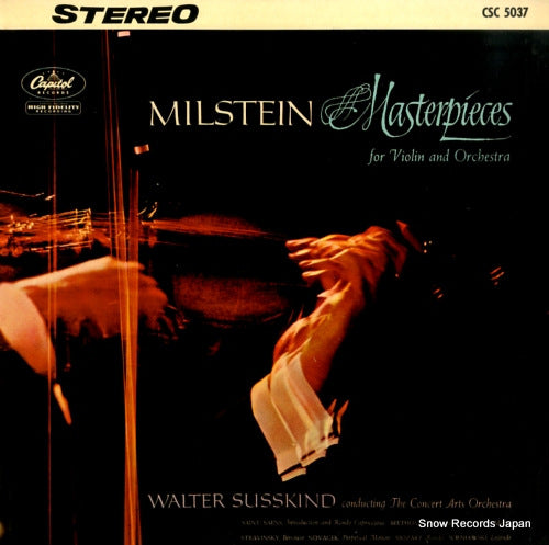 MILSTEIN, NATHAN milstein masterpieces for violin and orchestra CSC5037