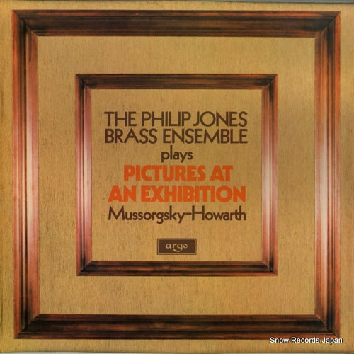 PHILIP JONES BRASS ENSEMBLE, THE mussorgsky-howarth; pictures at an exhibition ZRG885