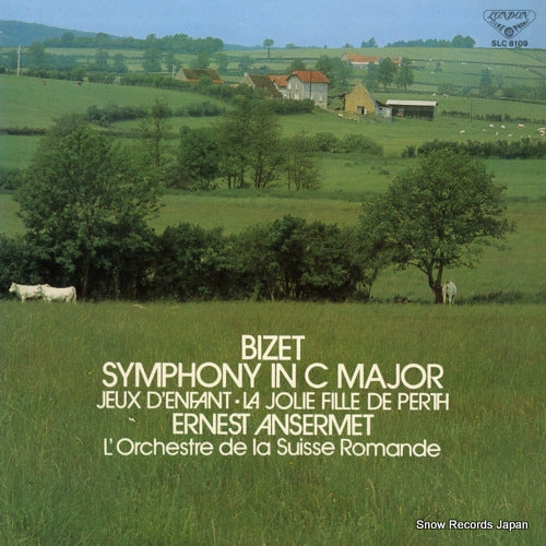 ANSERMET, ERNEST bizet; symphony in c major SLC8109