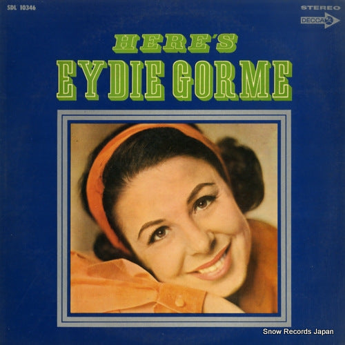 GORME, EYDIE here's eydie gorme SDL-10346