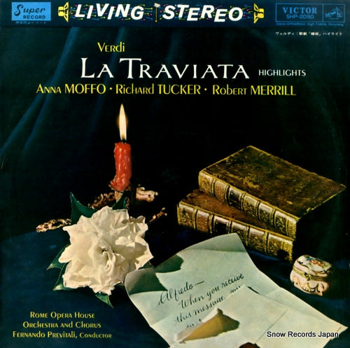 PREVITALI, FERNANDO verdi; la traviata highlights SHP-2090