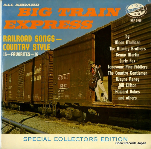 V/A big train express railroad songs - country style NLP2019
