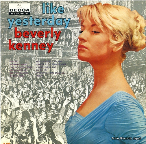 KENNEY, BEVERLY like yesterday DL8948