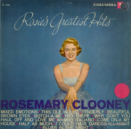 CLOONEY, ROSEMARY rosie's greatest hits CL1230