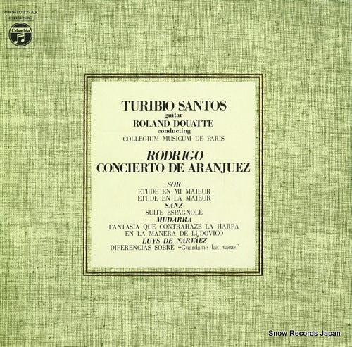 SANTOS, TURIBIO rodrigo; concerto de aranjuez and others turibio HRS-1027-AX