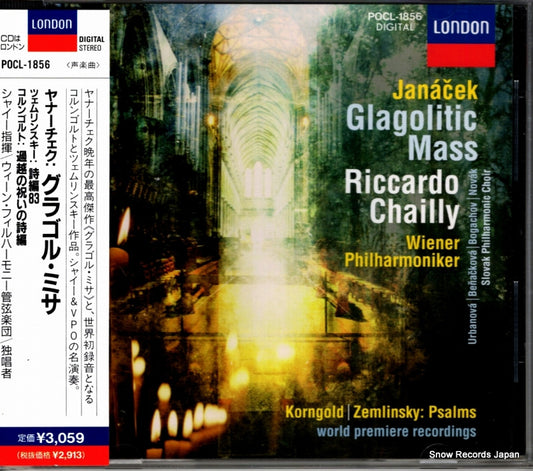 CHAILLY, RICCARDO janacek; glagolitic mass POCL-1856