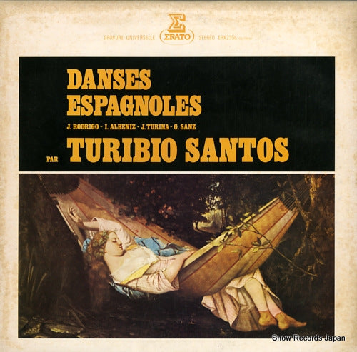SANTOS, TURIBIO florilege de la guitare / danses espagnoles ERX-2350