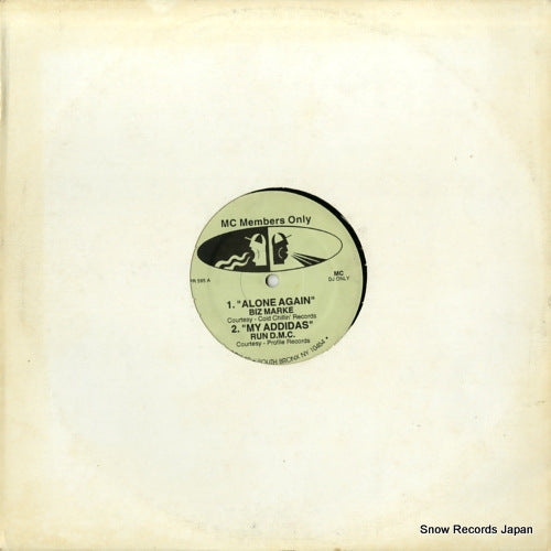 MARKIE, BIZ / RUN DMC mc mebmers only PR595