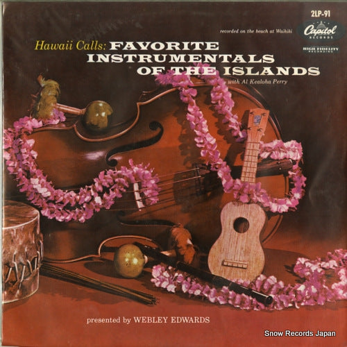 EDWARDS, WEBLEY favorite instrumentals of the islands 2LP-91