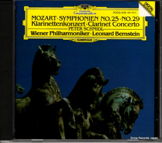 BERNSTEIN, LEONARD mozart; symphonien no.25 no.29 POCG-1018