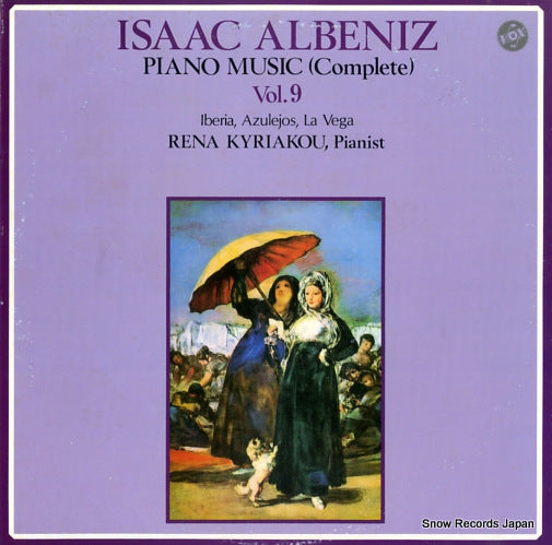 KYRIAKOU, RENA albeniz; piano music (complete) vol.9 H-4543