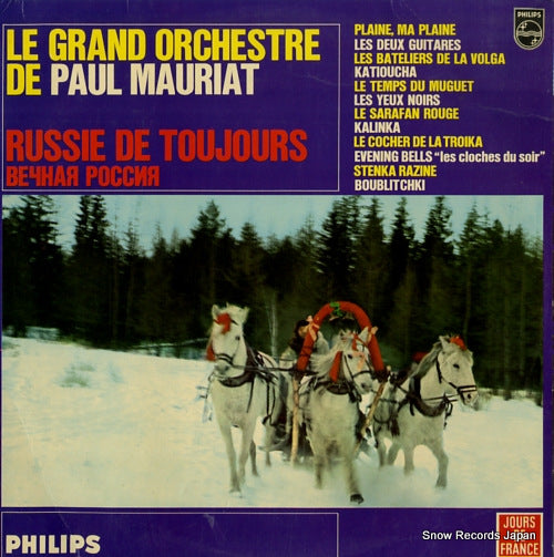 MAURIAT, PAUL russie de toujours 70.322L