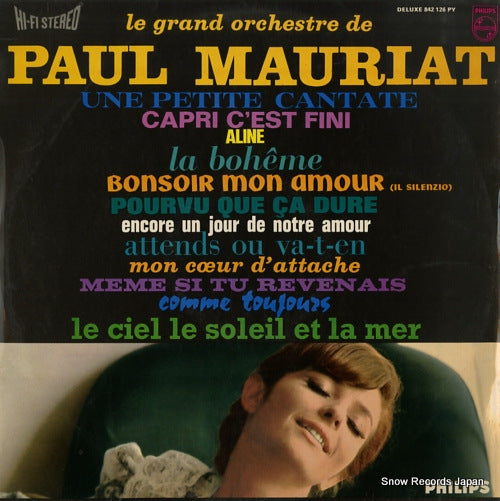 MAURIAT, PAUL le grand orchestre de paul mauriat 842126PY