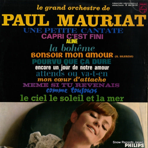 MAURIAT, PAUL le grand orchestre de paul mauriat 844.726BY