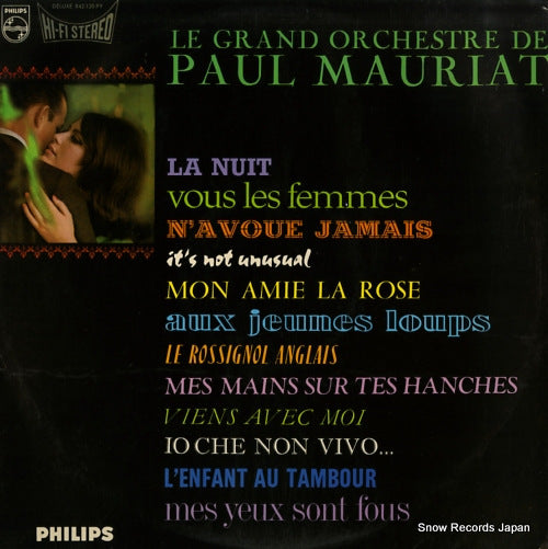 MAURIAT, PAUL le grand orchestre de paul mauriat 842.120PY