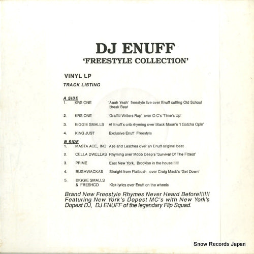 DJ ENUFF freestyle collection EFC001