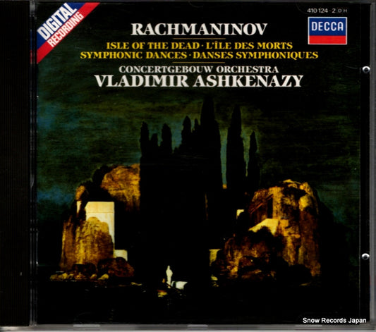 ASHKENAZY, VLADIMIR rachmaninov; isle of the dead 410124-2