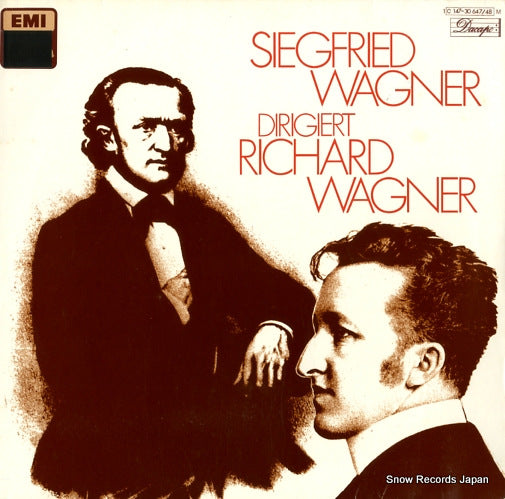 WAGNER, SIEGFRIED siegfried wagner dirigiert richard wagner 1C147-30647