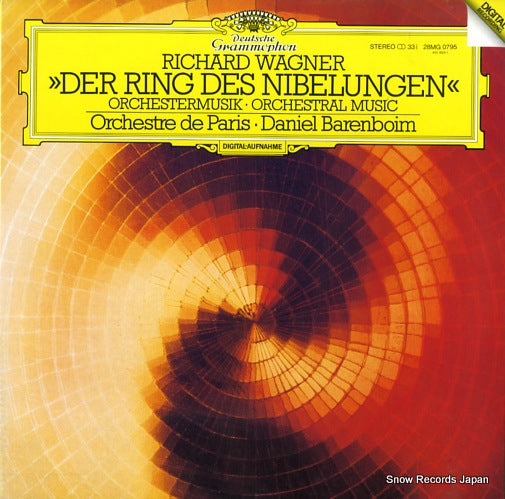 BARENBOIM, DANIEL wagner; der ring des nibelungen 28MG0795